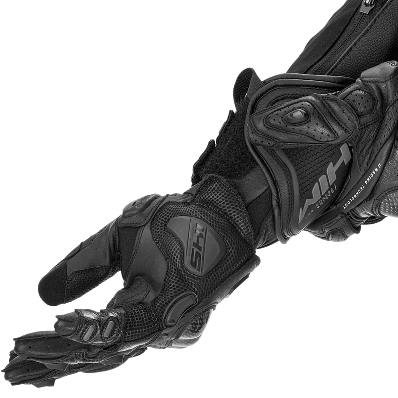 Gants de moto pour femmes Shima RS-3 noirs