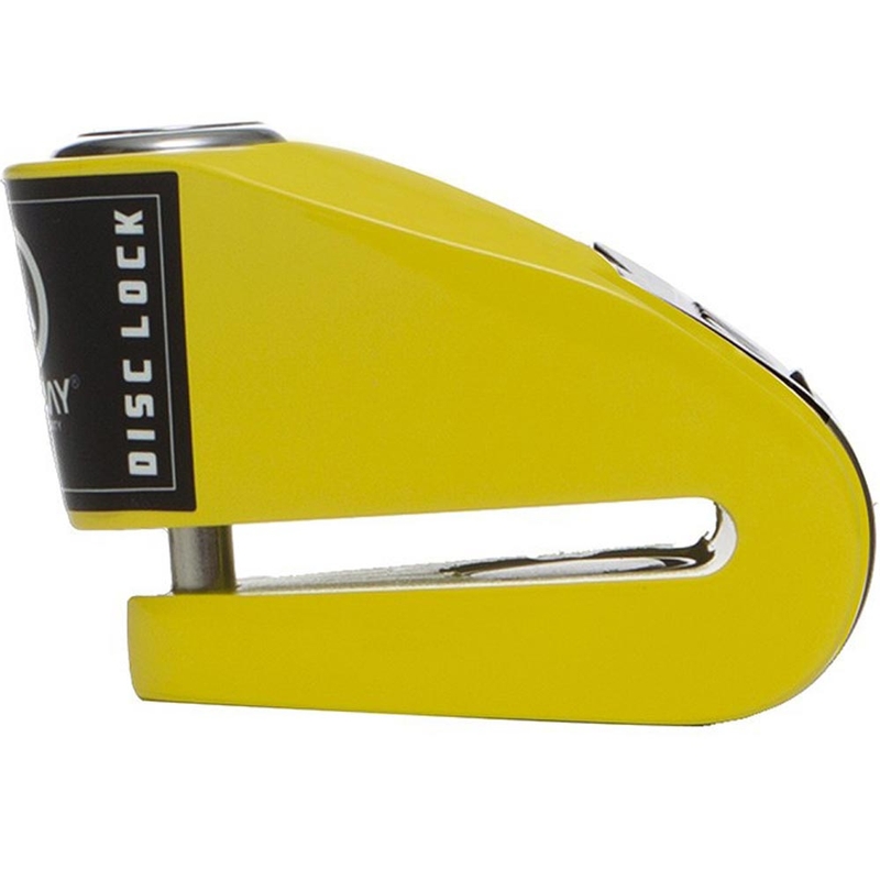 Antivol de disque de frein Auvray B-Lock 06 avec alarme 120 dB, jaune