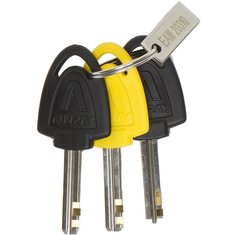 Antivol de disque de frein Auvray B-Lock 06 avec alarme 120 dB, jaune