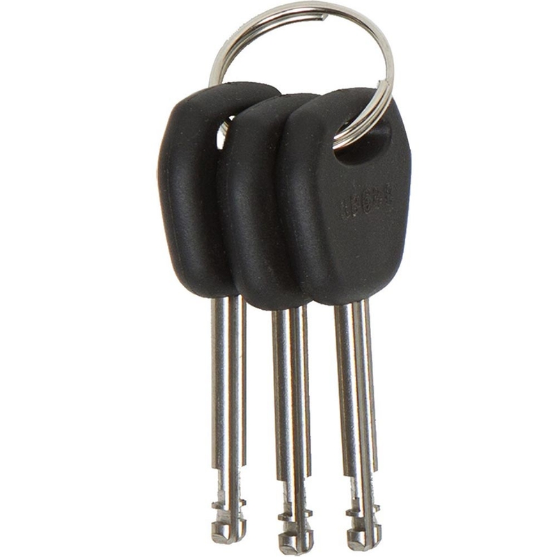 Antivol de moto à chaîne Auvray XTREM avec antivol de disque de frein XTREM Mini U 13,5 mm, noir