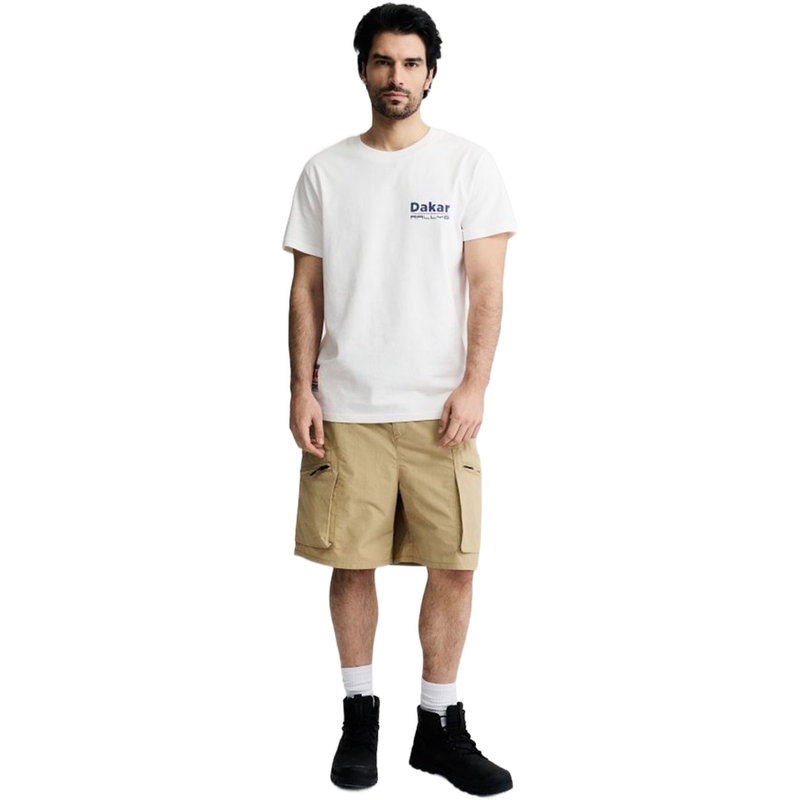 T-shirt blanc Dakar Car