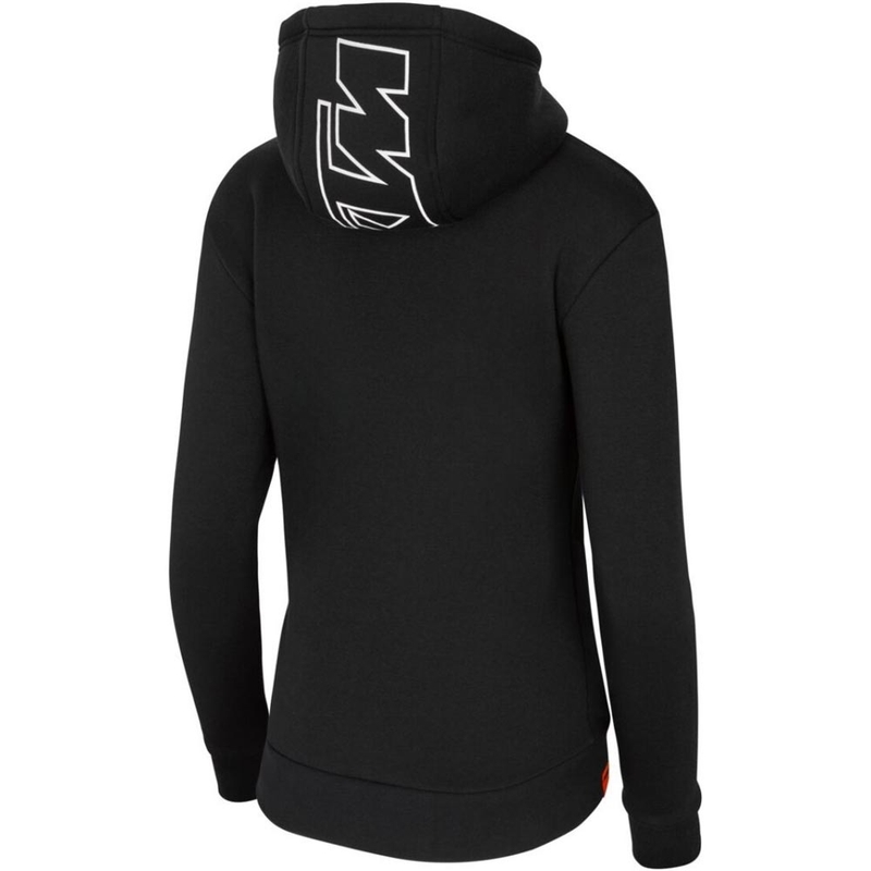 Sweat-shirt noir pour femme avec logo KTM
