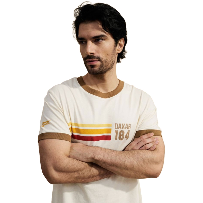 T-shirt beige Dakar Race