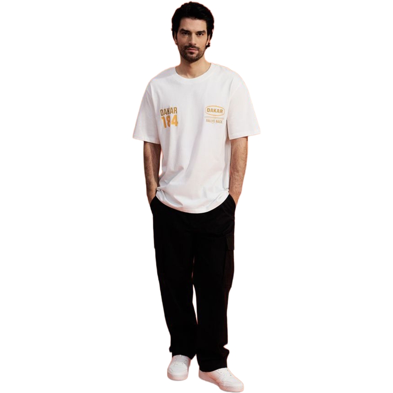 T-shirt blanc du Rallye Dakar
