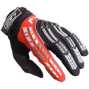 Gants moto MX Pilot noir/rouge
