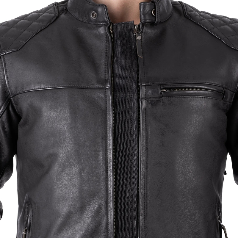 Blouson de moto Oxford Route 73 3.0 noir