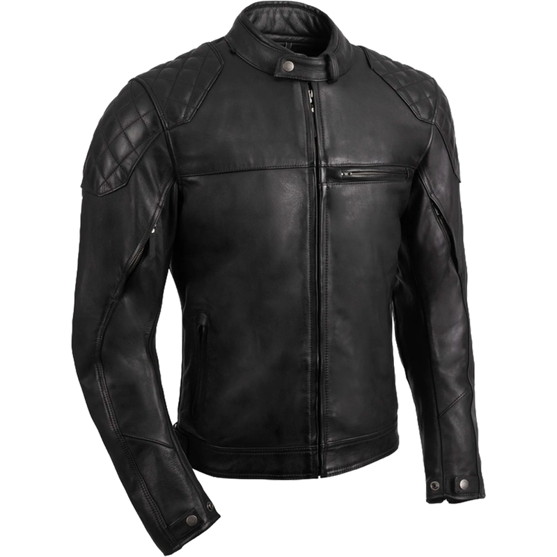 Blouson de moto Oxford Route 73 3.0 noir