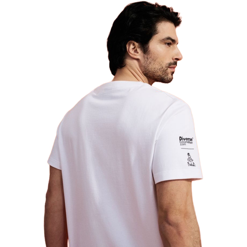 T-shirt blanc Dakar Ride B