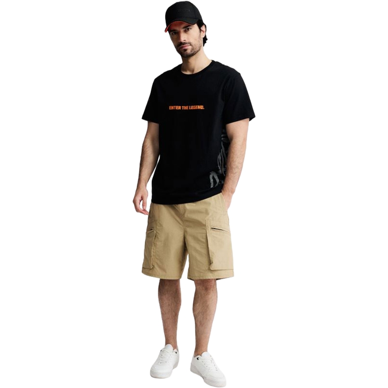 T-shirt Dakar Wind noir