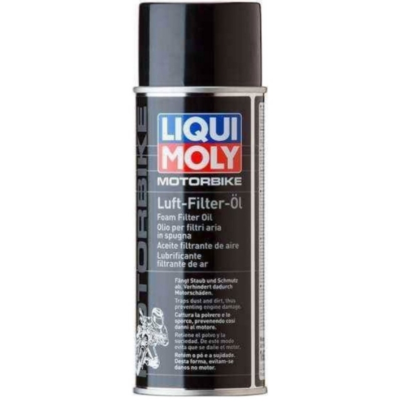 LIQUI MOLY huile pour filtre à air moto spray 400 ml