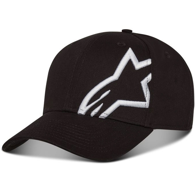 Alpinestars Corp Snap 2 Hat noir et blanc