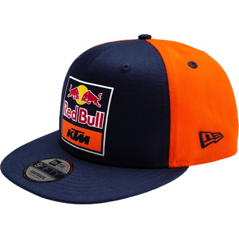 Casquette avec visière droite KTM Replica bleu-orange