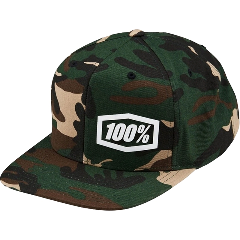 Casquette 100% Machine Snapback camo
