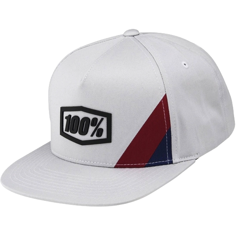 Casquette 100% Cornerstone Snapback blanc