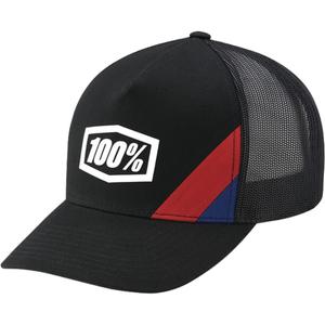 100% Cornestone X-Fit Trucker cap noir