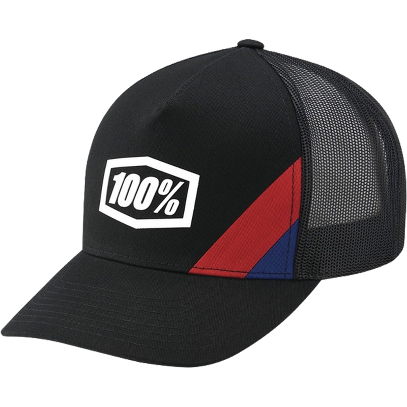 100% Cornestone X-Fit Trucker cap noir