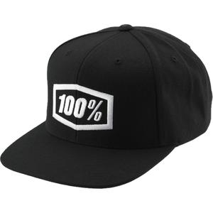 Casquette enfant 100% Icon Snapback noir