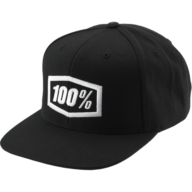 Casquette enfant 100% Icon Snapback noir