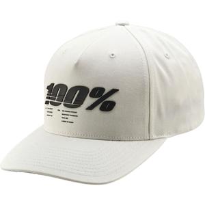 Casquette 100% Staunch Snapback blanc