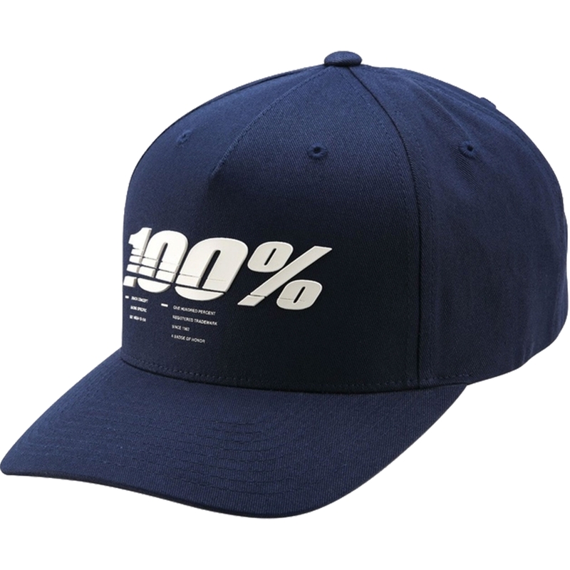 Casquette Snapback 100% Staunch bleu
