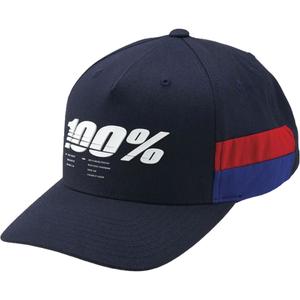 Casquette 100% Loyal X-Fit Snapback bleu