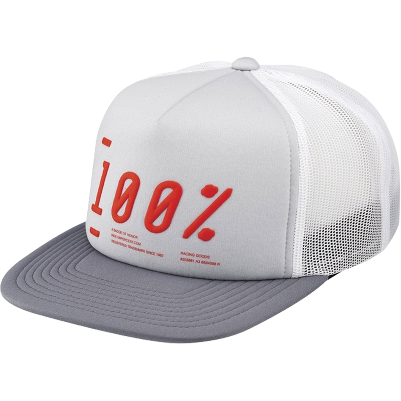 Casquette 100% Transfert gris