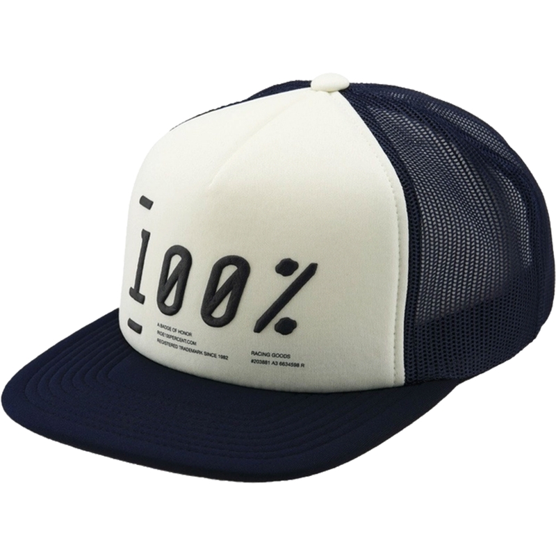 Casquette 100% Transfert bleu
