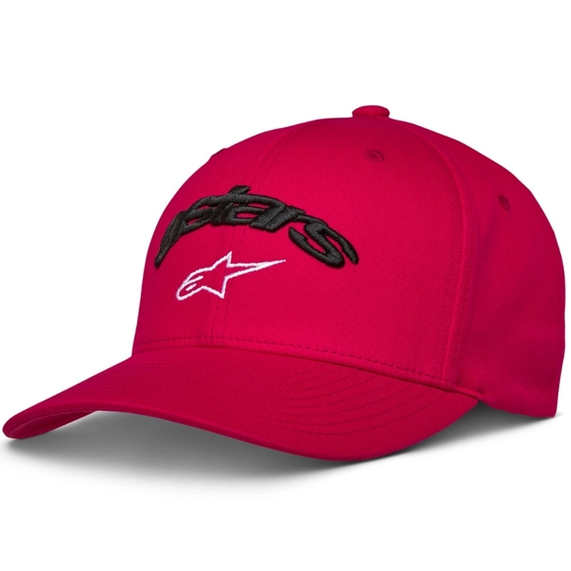 Casquette Alpinestars Arcstars Flexback rouge