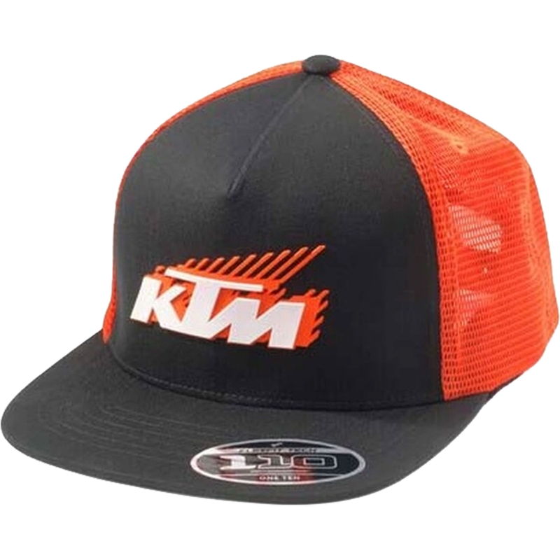 Casquette KTM MX Trucker noir-orange
