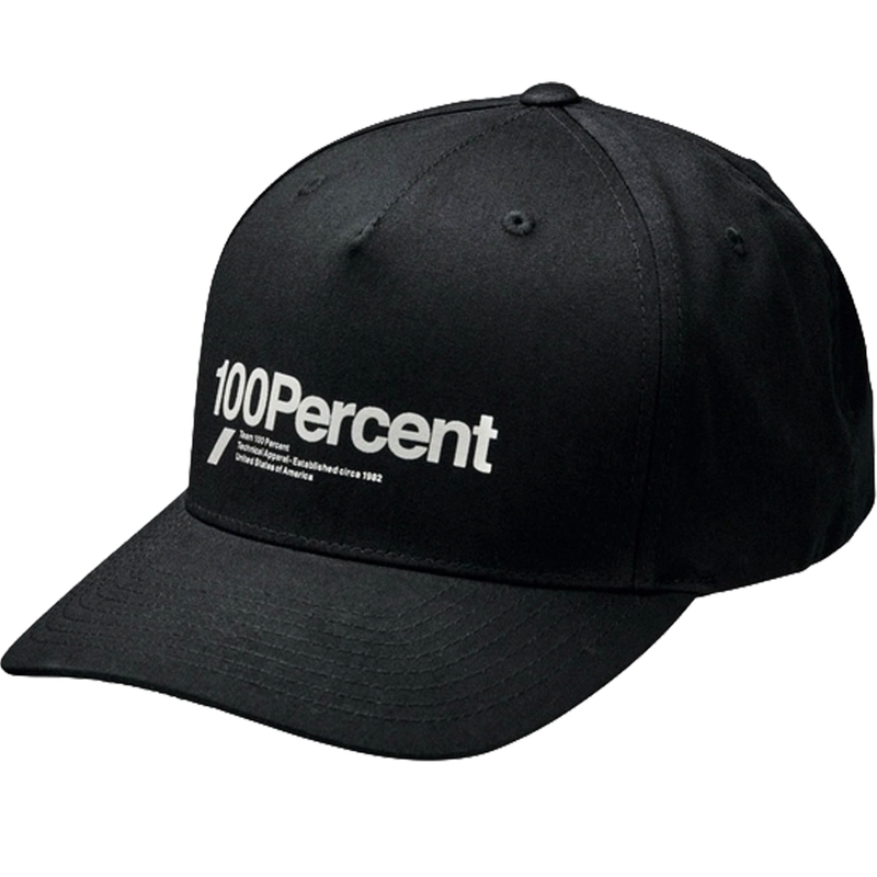 100% Manifesto Casquette à capuchon noir