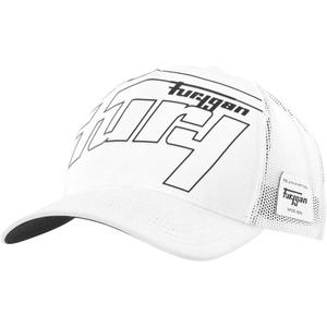 Casquette Furygan Trucker Rage blanche et noire