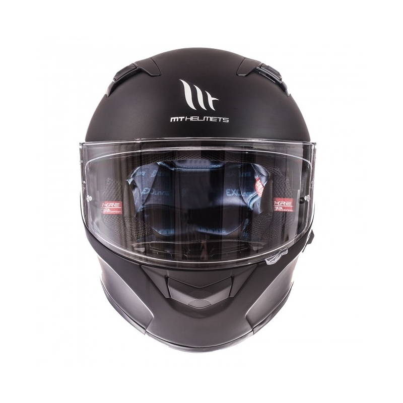 Casque moto intégral MT Kre SV noir mat soldes
