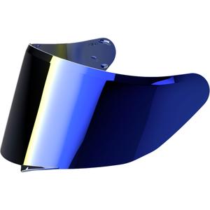 Visière pour casque moto Airoh Connor/Spark 2 bleu miroir