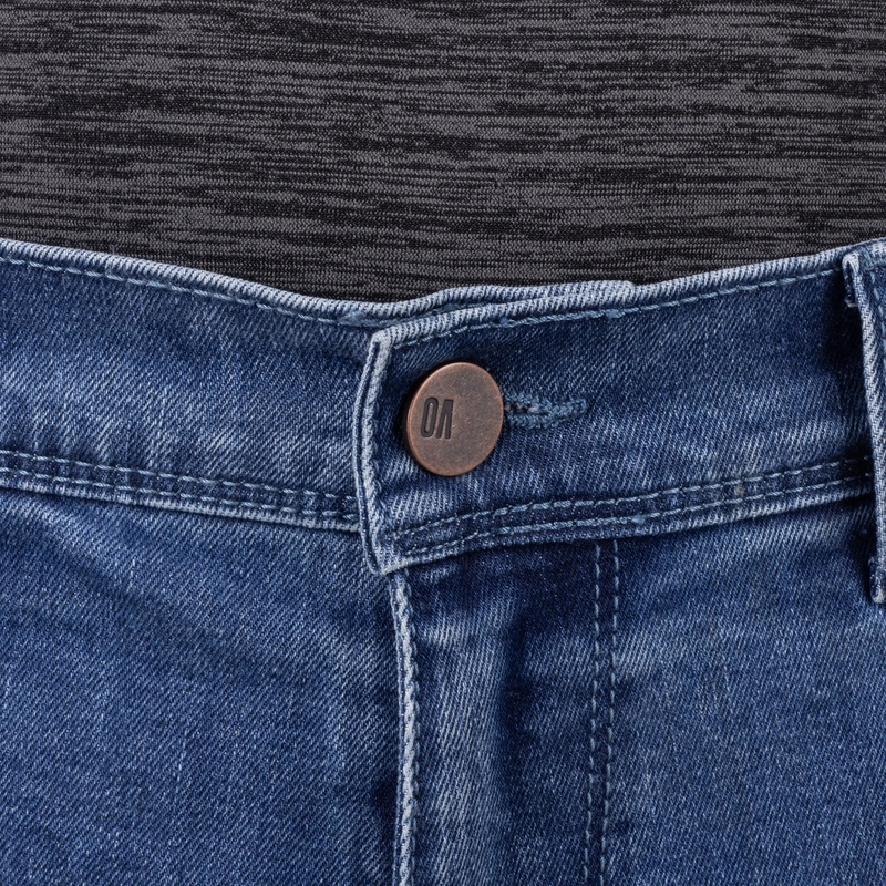 Jean de moto Oxford Original Approved Tailor AA, bleu clair