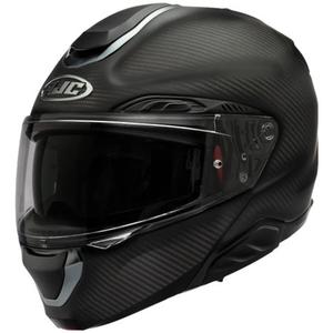 Casque de moto modulable HJC RPHA 91 CARBON noir mat