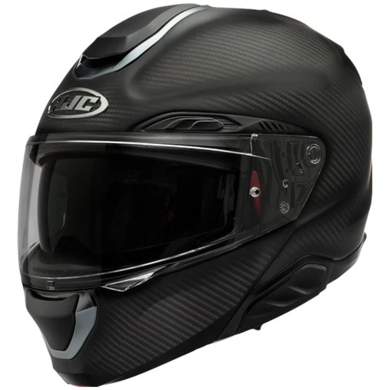 Casque de moto modulable HJC RPHA 91 CARBON noir mat