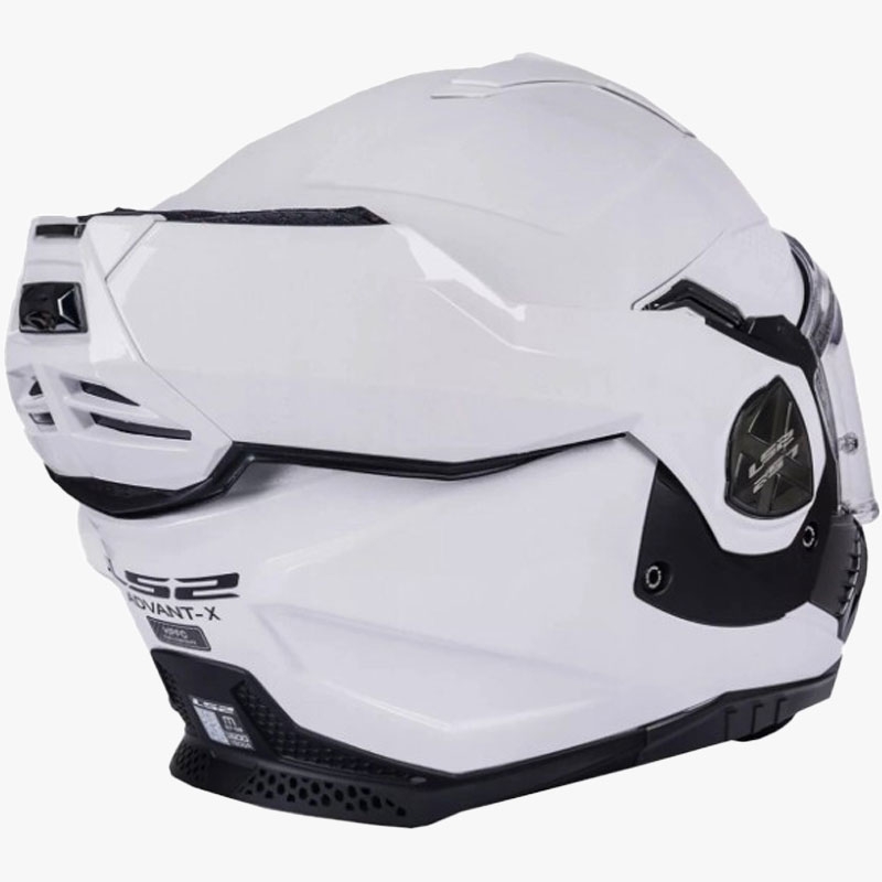 Casque moto pliable LS2 FF901 Advant X Solid White