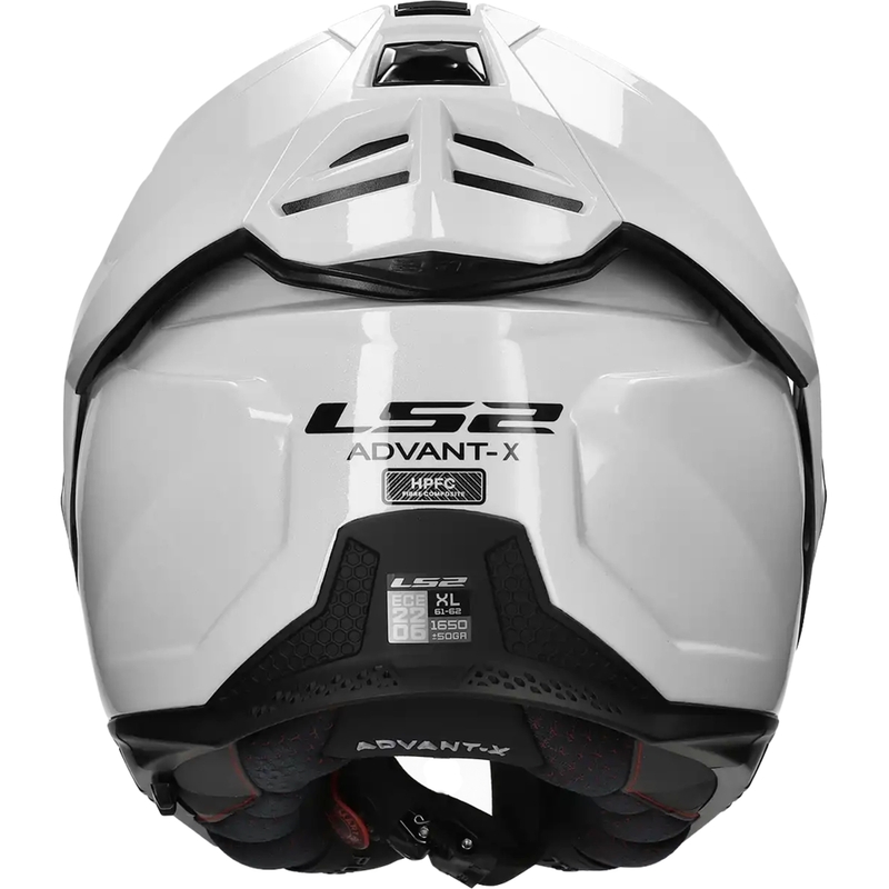 Casque moto pliable LS2 FF901 Advant X Solid White