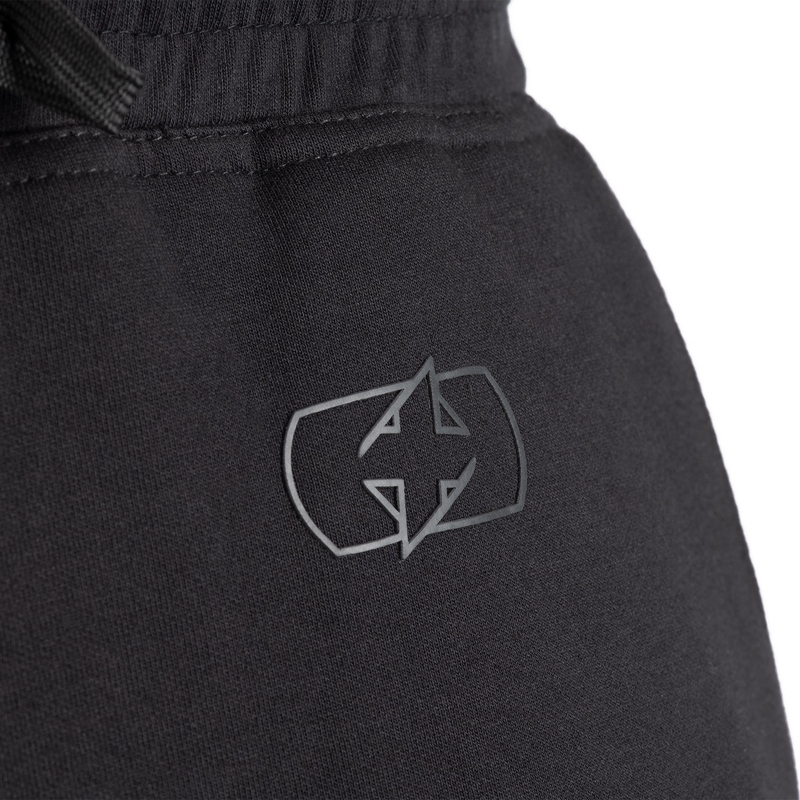 Pantalon de jogging Oxford Armourlite AA noir, coupe courte, style motard.