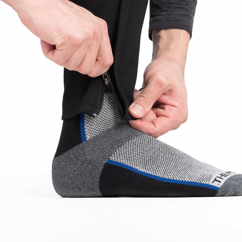 Pantalon de jogging Oxford Armourlite AA noir, coupe courte, style motard.