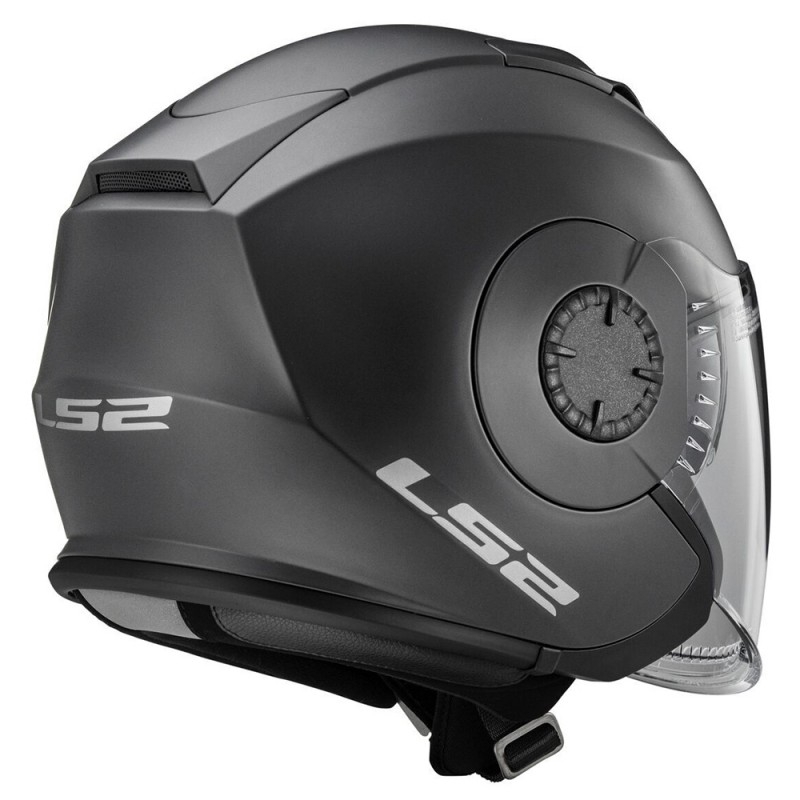 Casque ouvert LS2 OF570 Verso titane mat