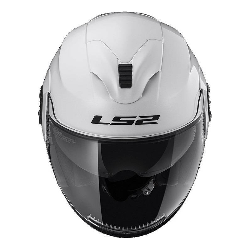 Casque ouvert LS2 OF570 Verso blanc brillant