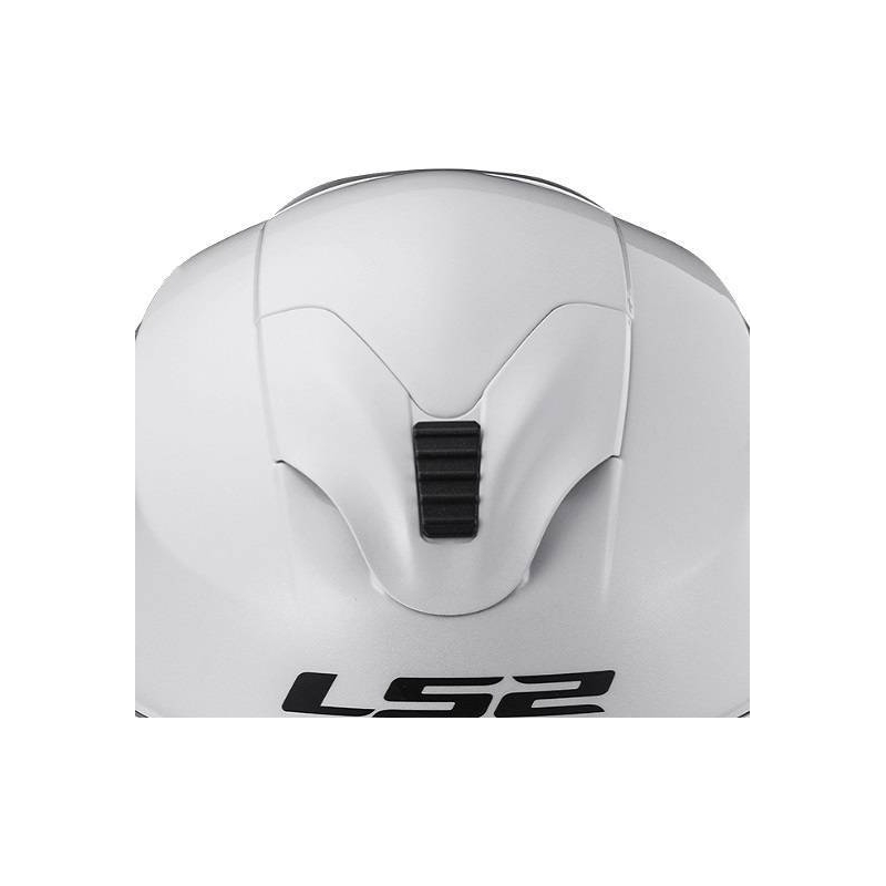 Casque ouvert LS2 OF570 Verso blanc brillant