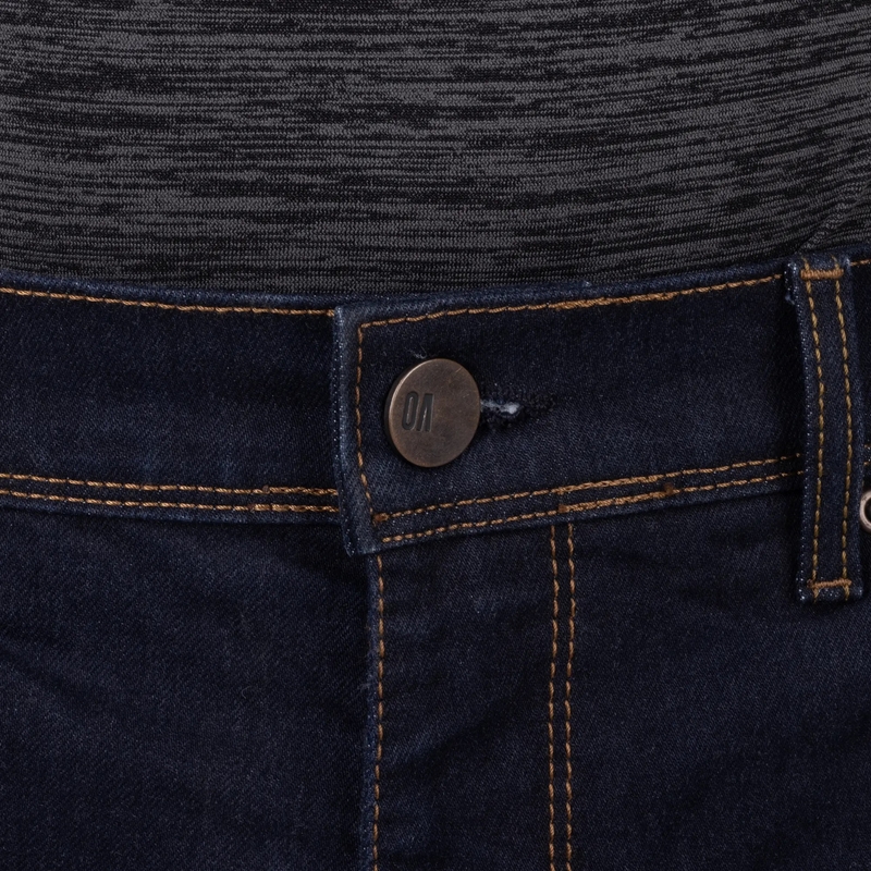Jean de moto Oxford Marshal AAA coupe slim noir