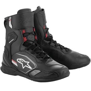 Bottes de moto Alpinestars Superfaster noir-gris-rouge