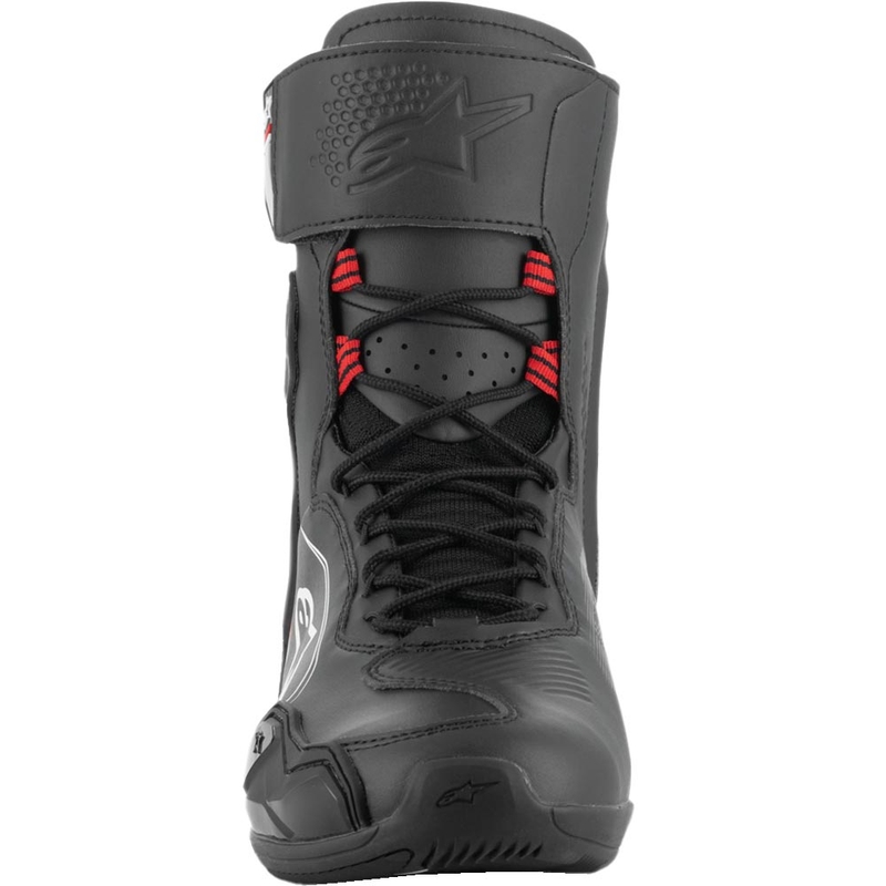 Bottes de moto Alpinestars Superfaster noir-gris-rouge