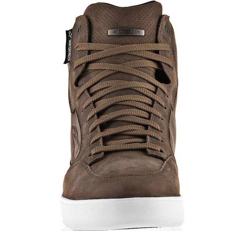 Bottes de moto Alpinestars J-6 imperméables marron