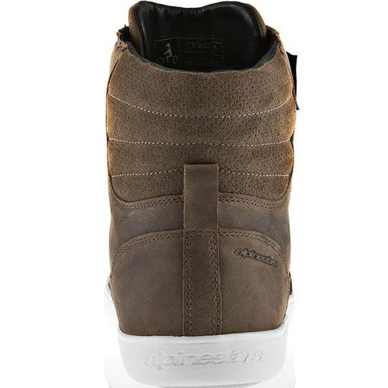 Bottes de moto Alpinestars J-6 imperméables marron