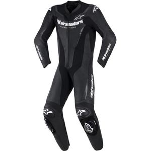 Combinaison de moto Alpinestars GP FORCE V2 une pièce noire et blanche