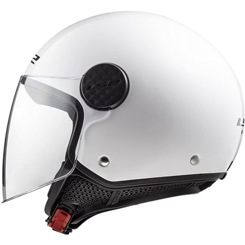 Casque de moto ouvert LS2 OF558 Sphere II Blanc uni